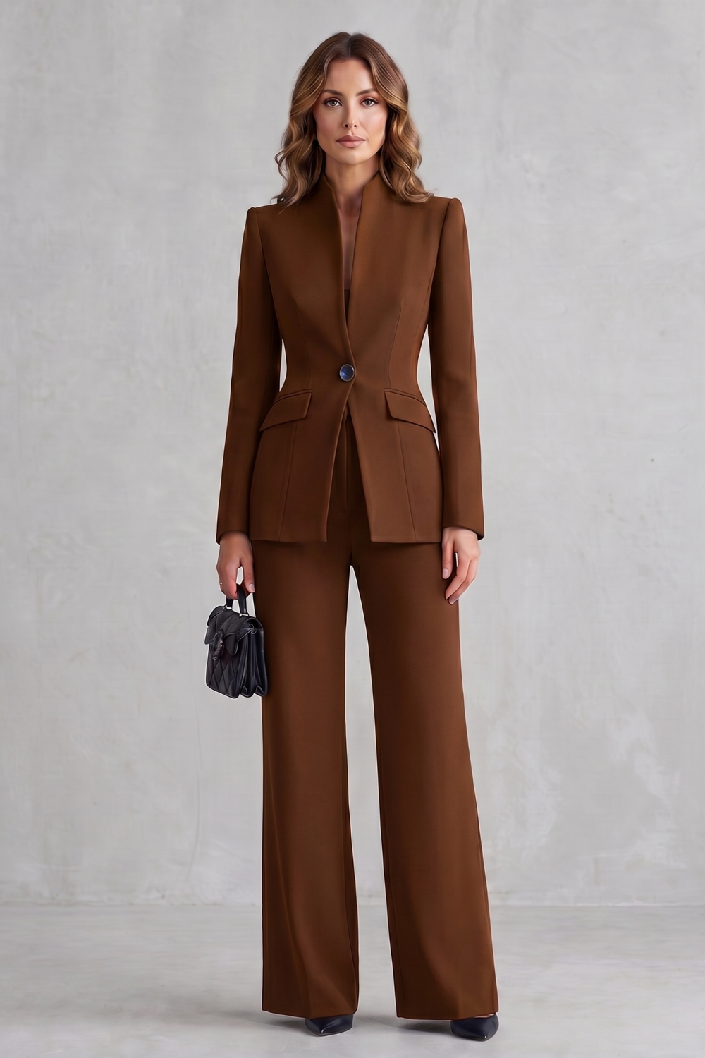 Montclairé – Sculpted tailoring – Trouser suit set