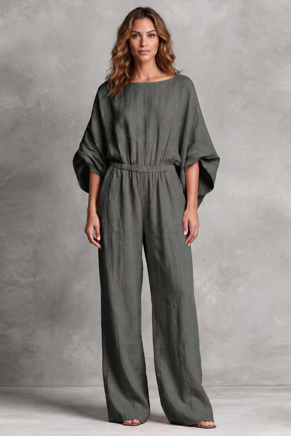 Rosaline – Relaxed bohemian silhouette – Wide-leg jumpsuit