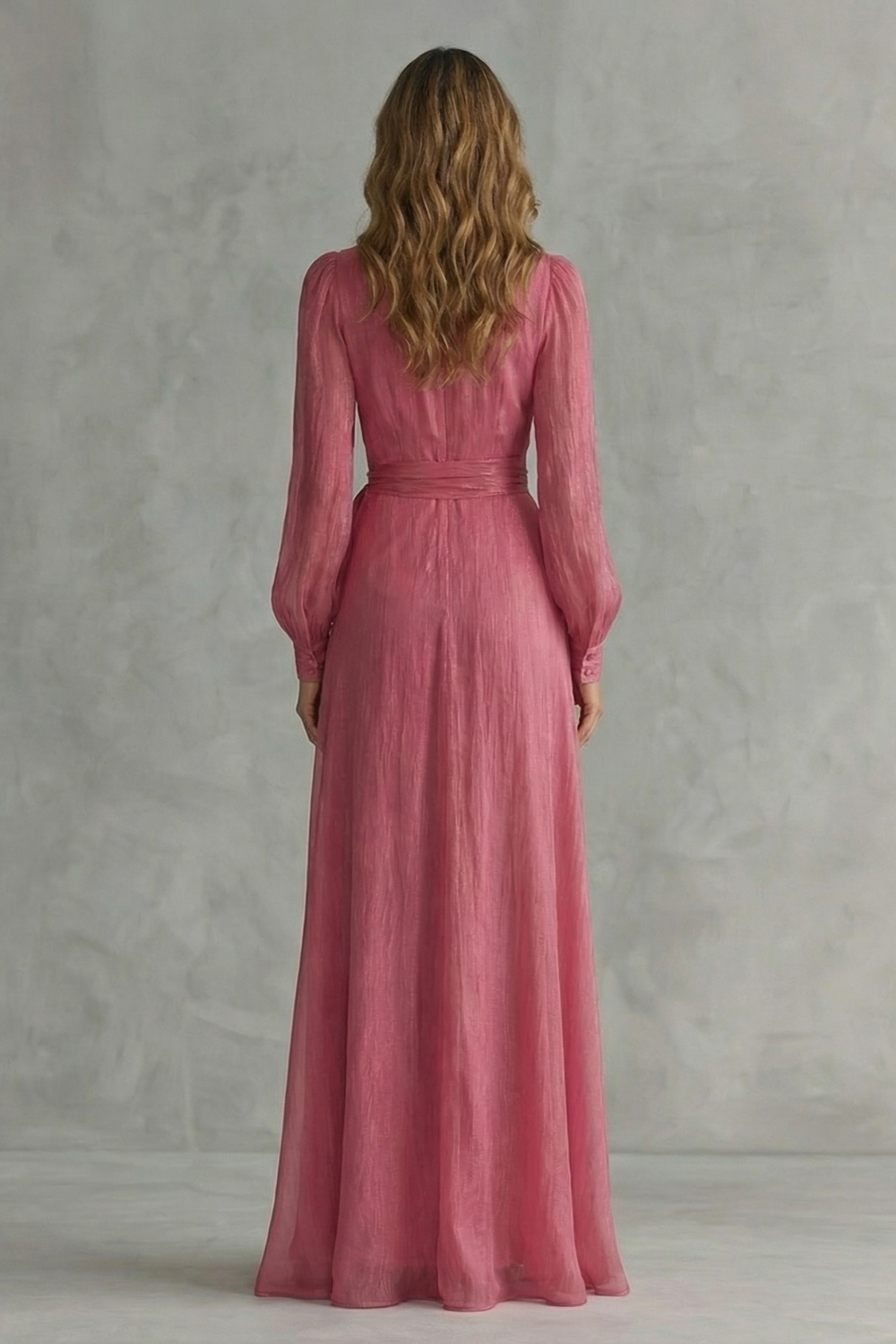 Rosénelle – Flowing chiffon elegance – Maxi dress