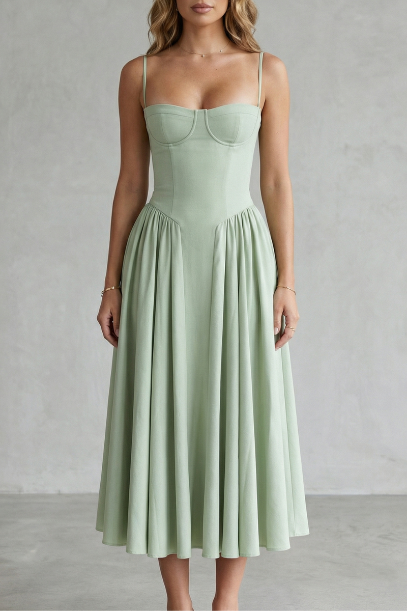 Calliope – Timeless structure – Women’s Sleeveless Structured Dress