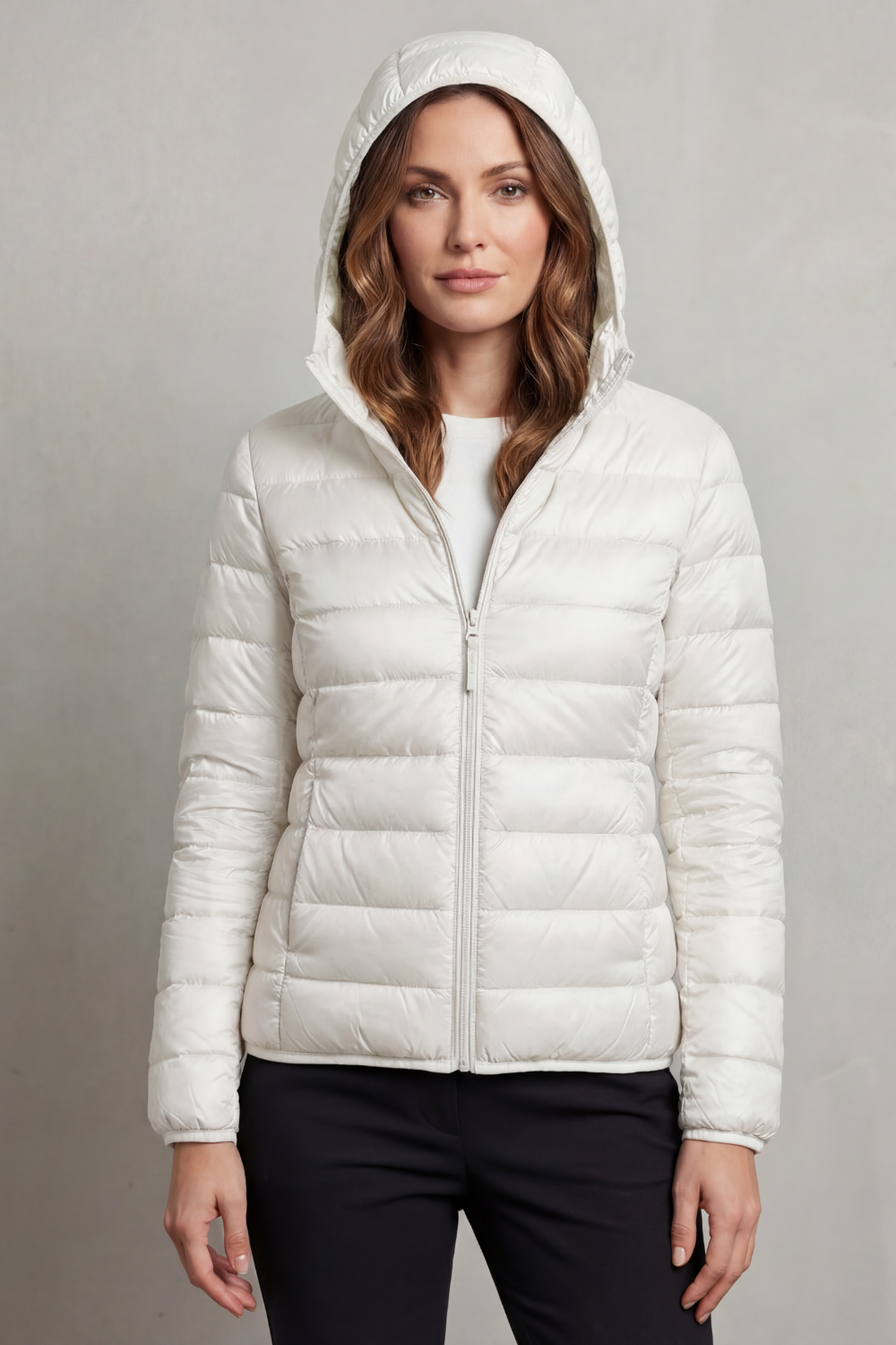 Aela – Ultra light – Packable hooded puffer jacket
