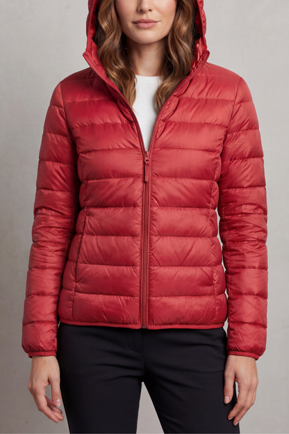Aela – Ultra light – Packable hooded puffer jacket