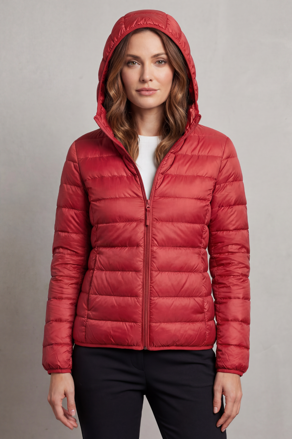 Aela – Ultra light – Packable hooded puffer jacket