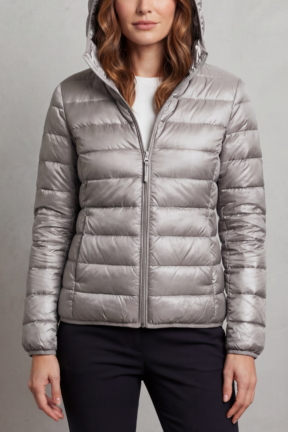 Aela – Ultra light – Packable hooded puffer jacket