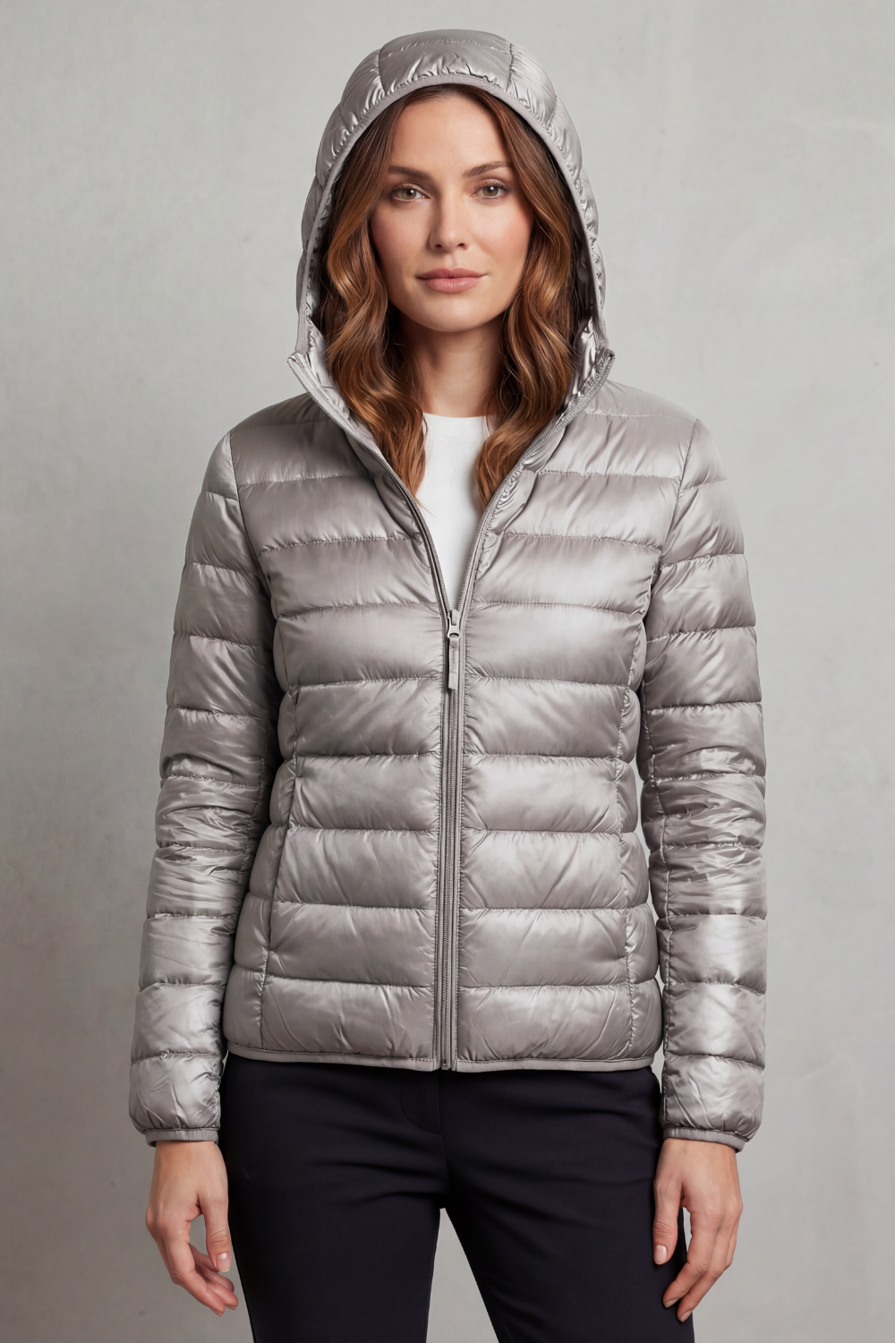 Aela – Ultra light – Packable hooded puffer jacket