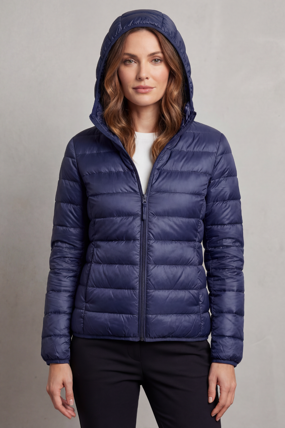 Aela – Ultra light – Packable hooded puffer jacket