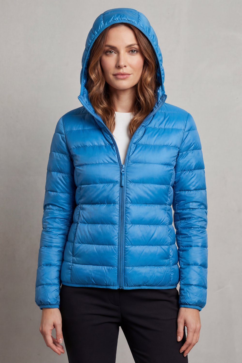 Aela – Ultra light – Packable hooded puffer jacket