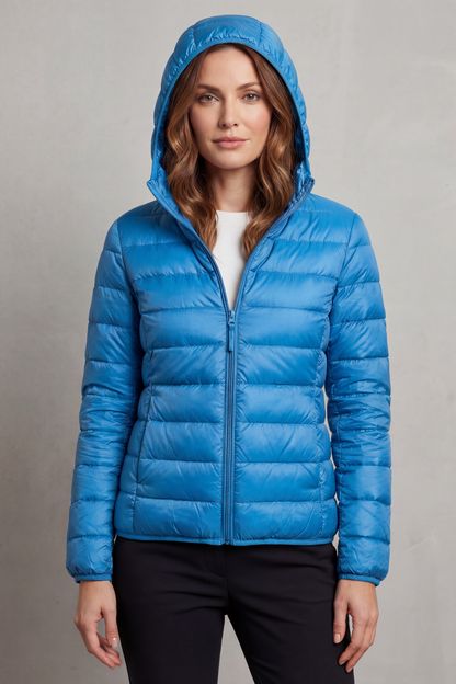 Aela – Ultra light – Packable hooded puffer jacket