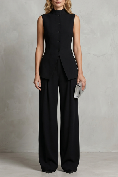 Aurellia – Draped tailored elegance – Trouser set