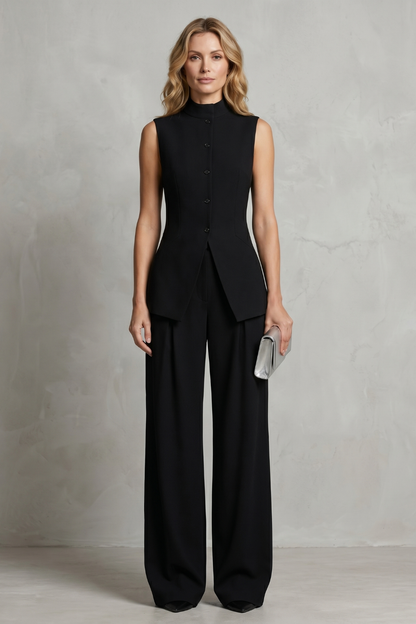 Aurellia – Draped tailored elegance – Trouser set