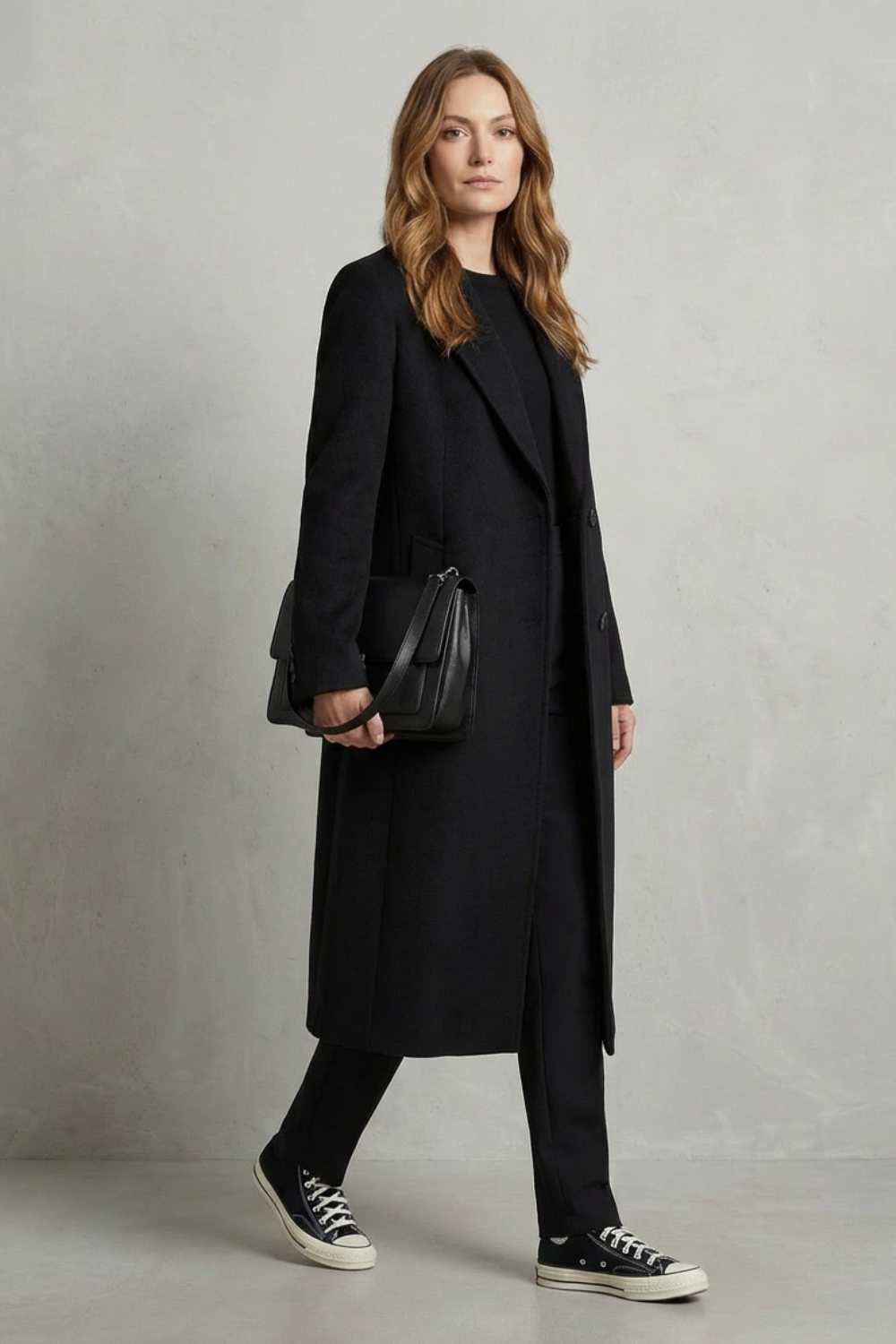 Avenza – Herringbone weave – Hepburn wool overcoat
