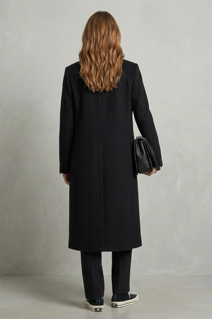 Avenza – Herringbone weave – Hepburn wool overcoat