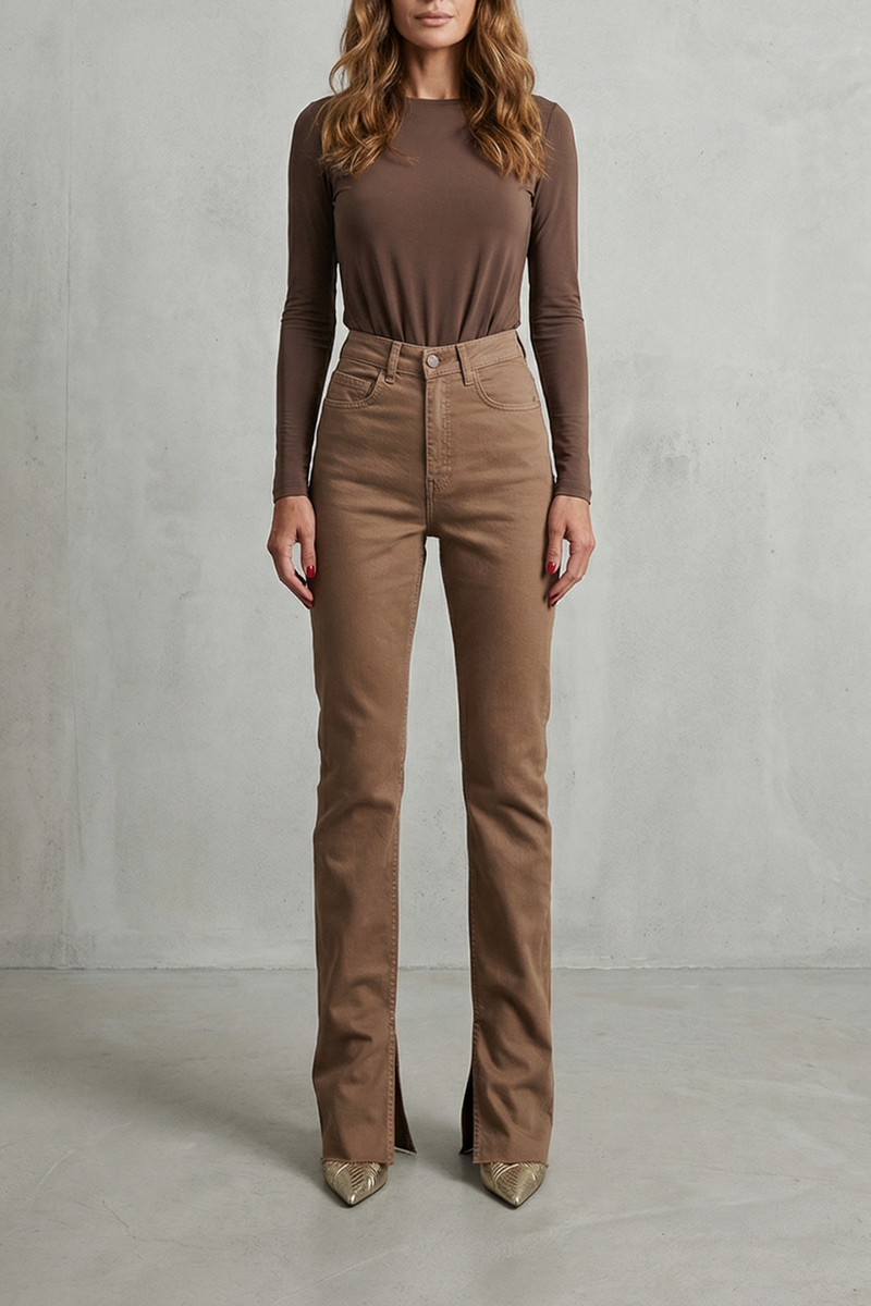 Carmelisse – Sculpted high waist – Flare jeans