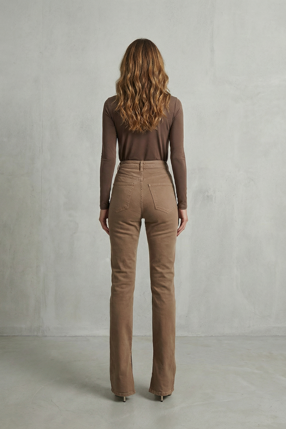 Carmelisse – Sculpted high waist – Flare jeans