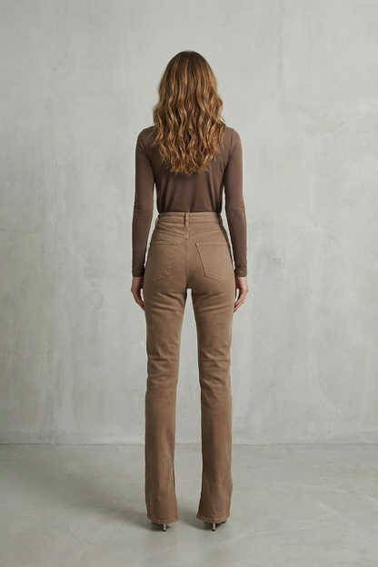 Carmelisse – Sculpted high waist – Flare jeans