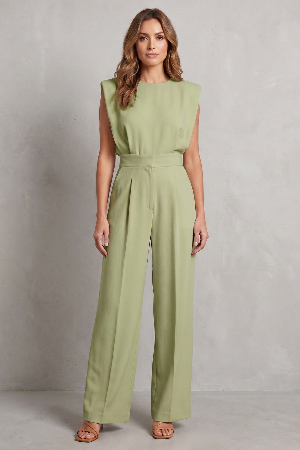 Elivra – Minimalist tailored elegance – Wide-leg jumpsuit