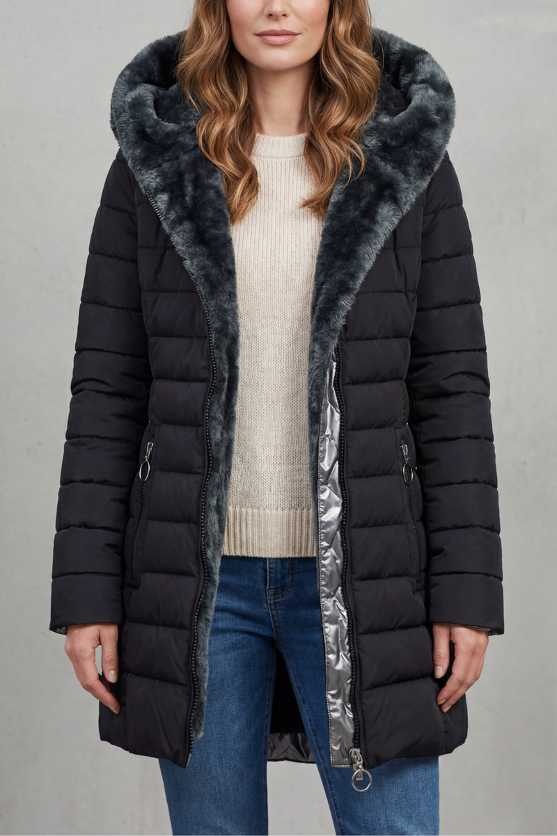 Elowen – Faux fur lined – Winter parka coat