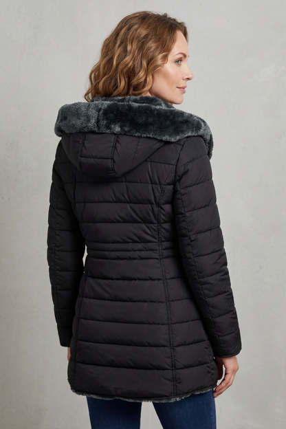 Elowen – Faux fur lined – Winter parka coat