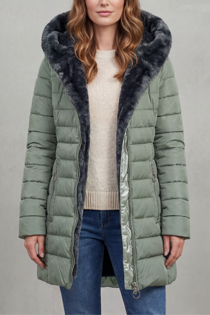 Elowen – Faux fur lined – Winter parka coat