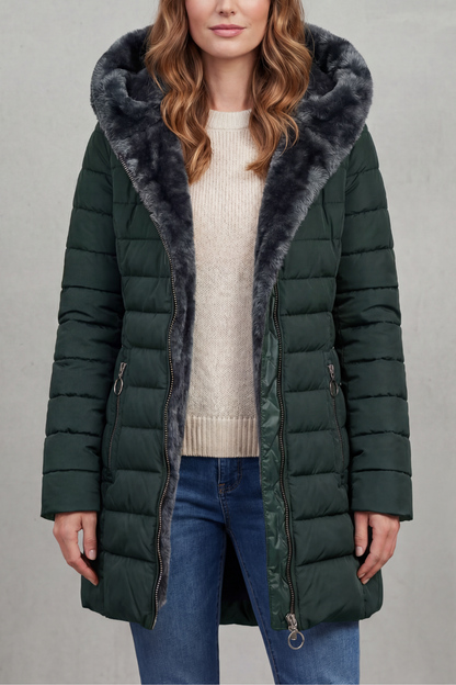 Elowen – Faux fur lined – Winter parka coat