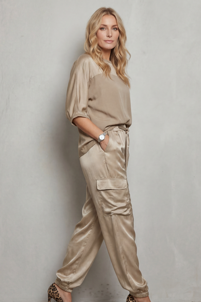 Finley – Silky Cargo - Lounge Set