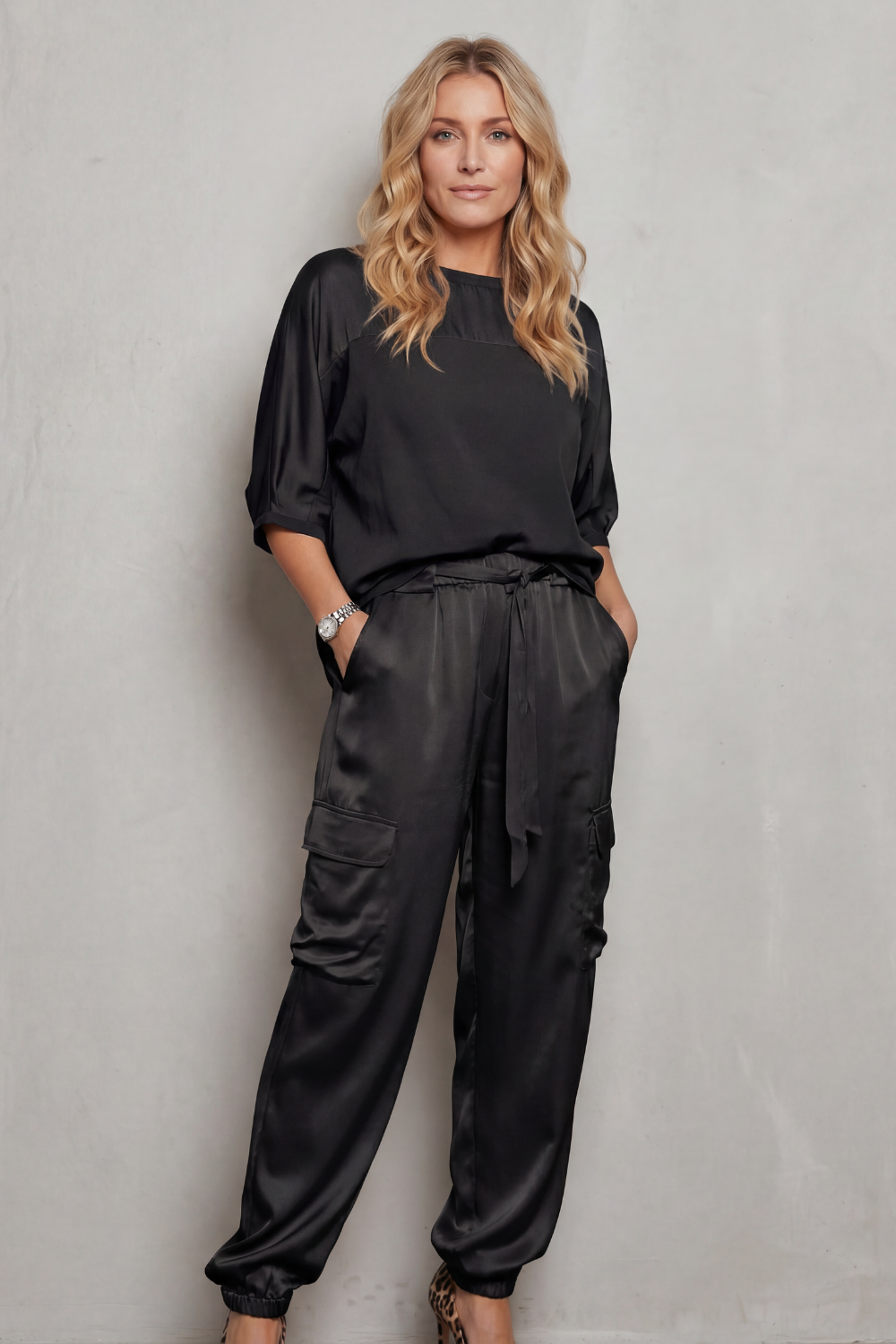 Finley – Silky Cargo - Lounge Set