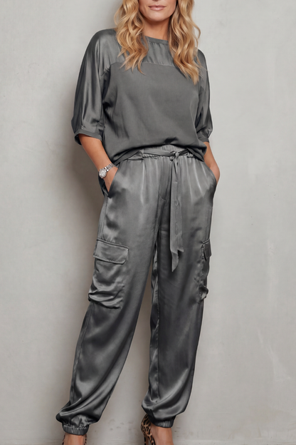 Finley – Silky Cargo - Lounge Set