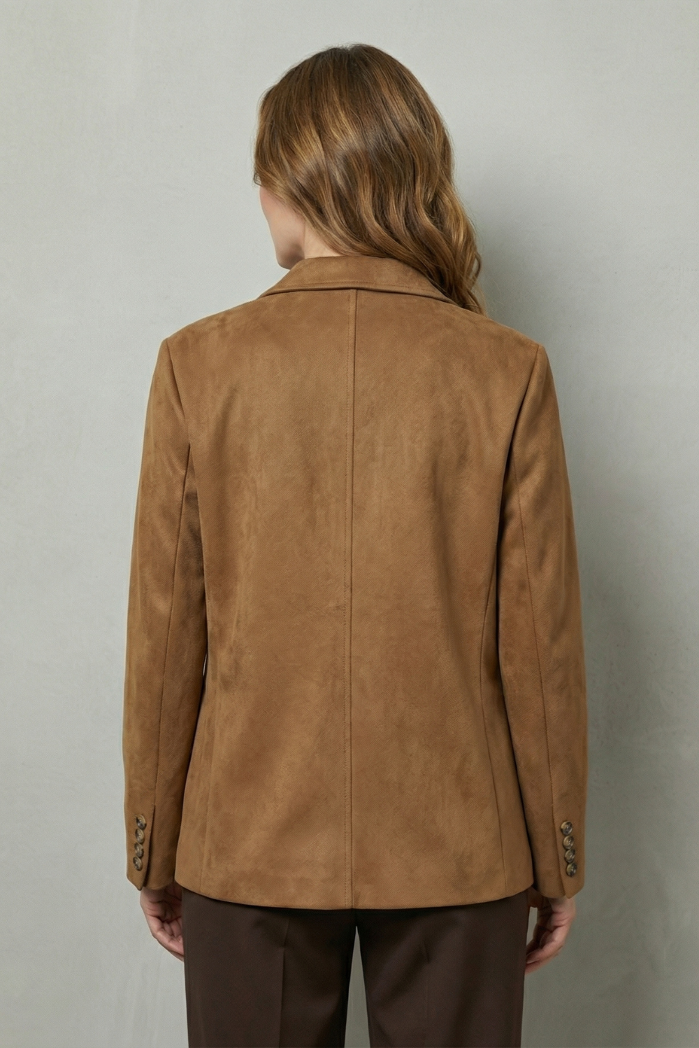 Giulietta – Structured shoulders – Suede blazer