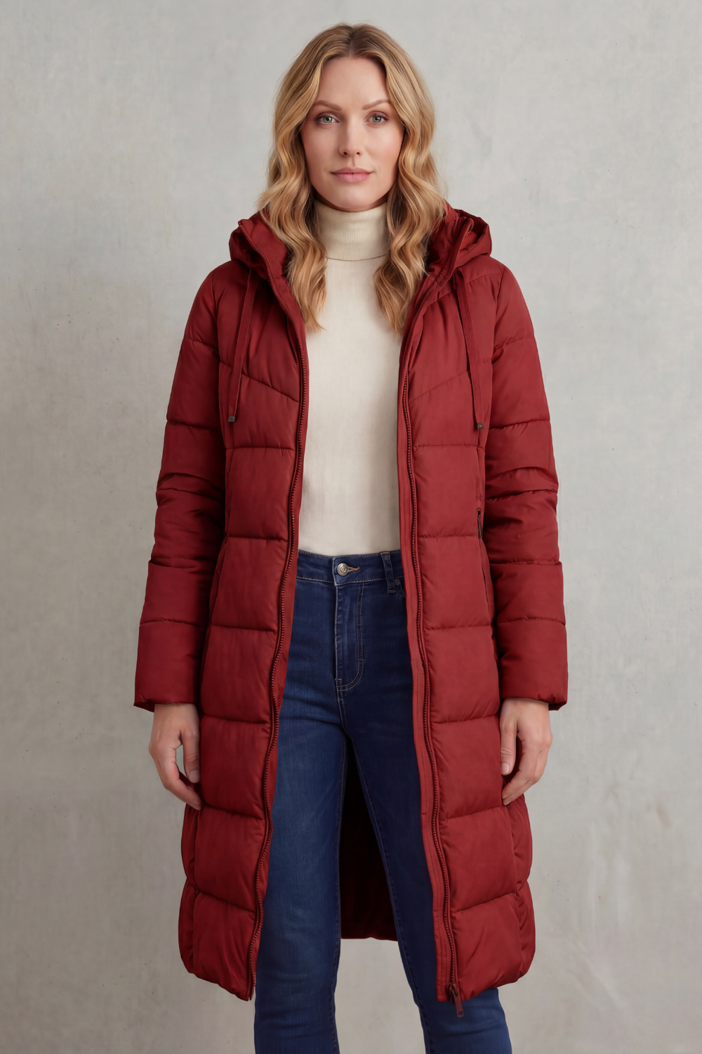 Langley – Warm Women’s Longline Puffer Jacket