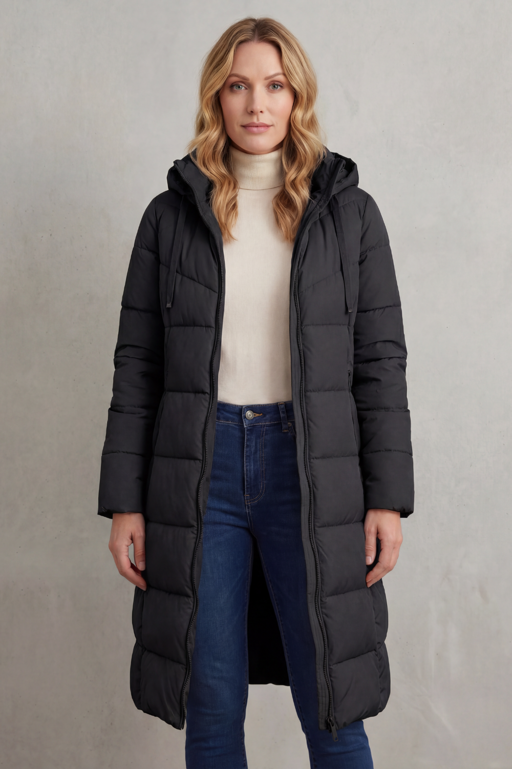 Langley – Warm Women’s Longline Puffer Jacket