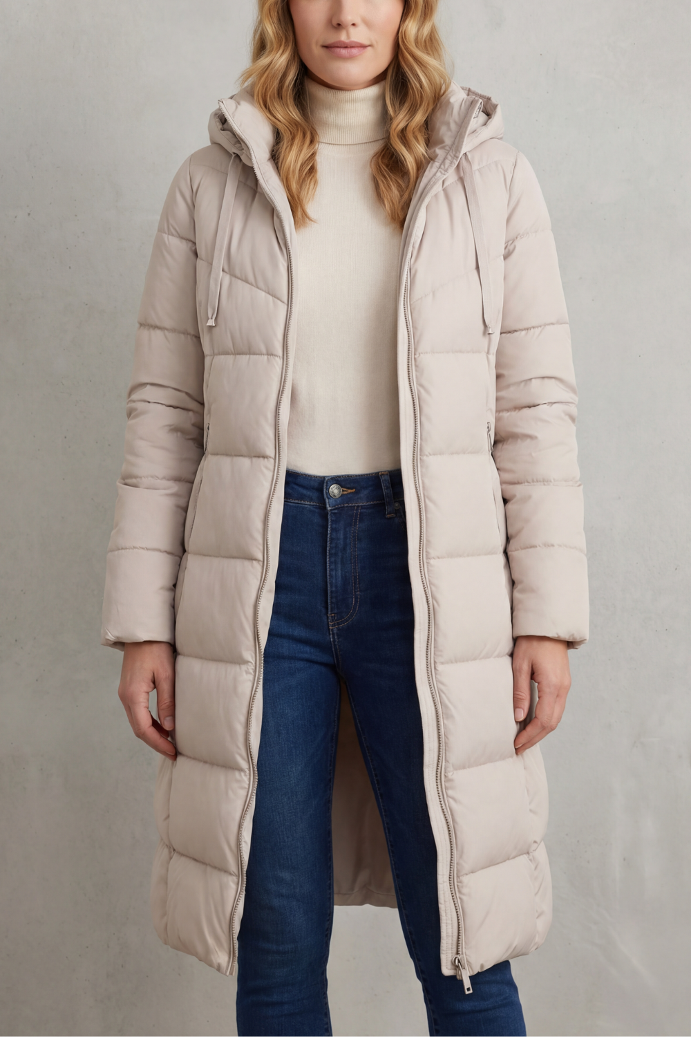 Langley – Warm Women’s Longline Puffer Jacket