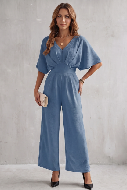 Lunévia – Elegant batwing silhouette – Jumpsuit