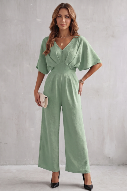 Lunévia – Elegant batwing silhouette – Jumpsuit