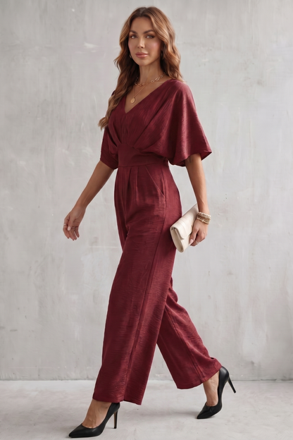 Lunévia – Elegant batwing silhouette – Jumpsuit