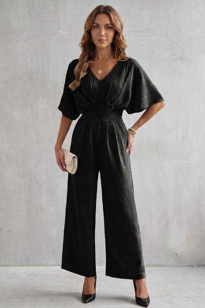 Lunévia – Elegant batwing silhouette – Jumpsuit