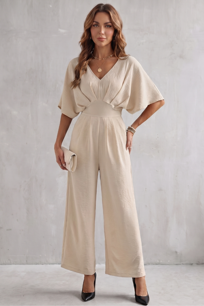Lunévia – Elegant batwing silhouette – Jumpsuit