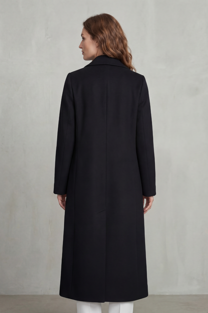 Maelisette – Double-breasted design – Wool blend coat
