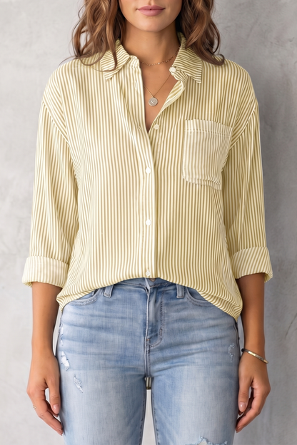 Marinelle – Classic striped pattern – Button-up shirt