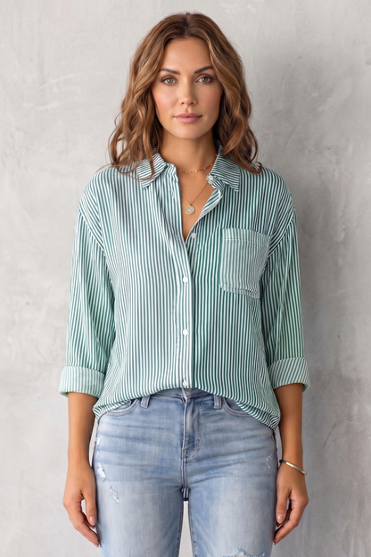 Marinelle – Classic striped pattern – Button-up shirt