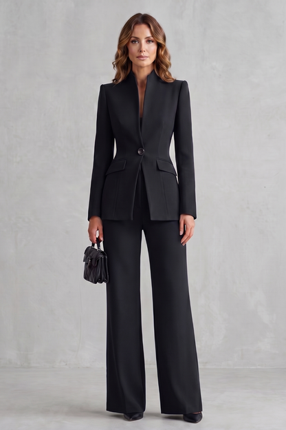 Montclairé – Sculpted tailoring – Trouser suit set