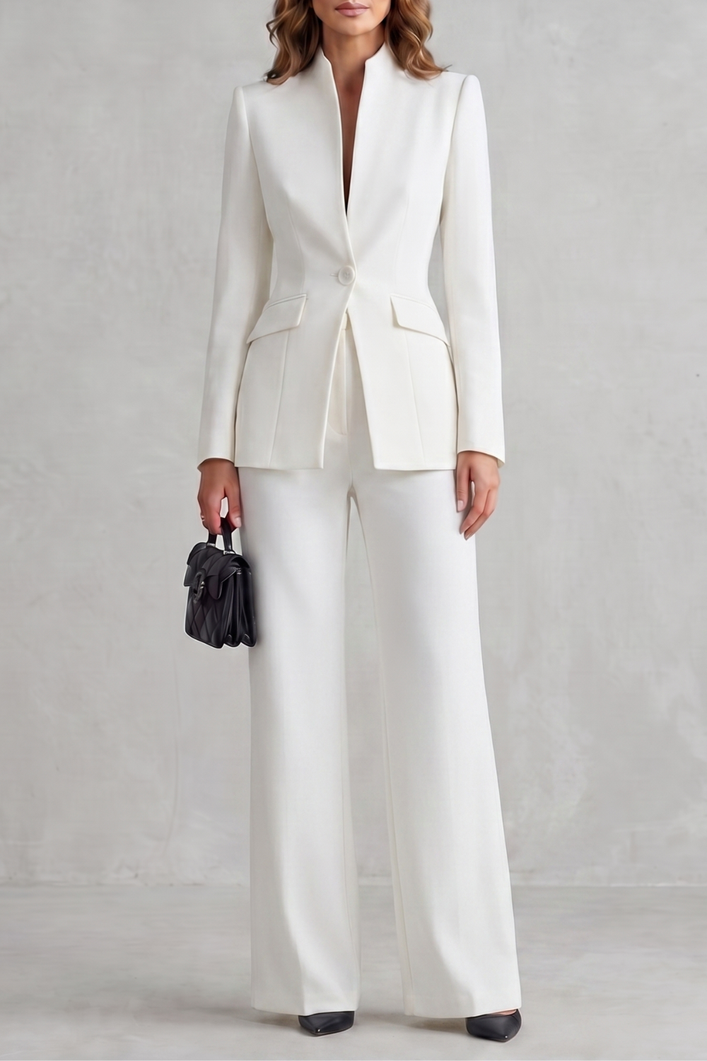 Montclairé – Sculpted tailoring – Trouser suit set