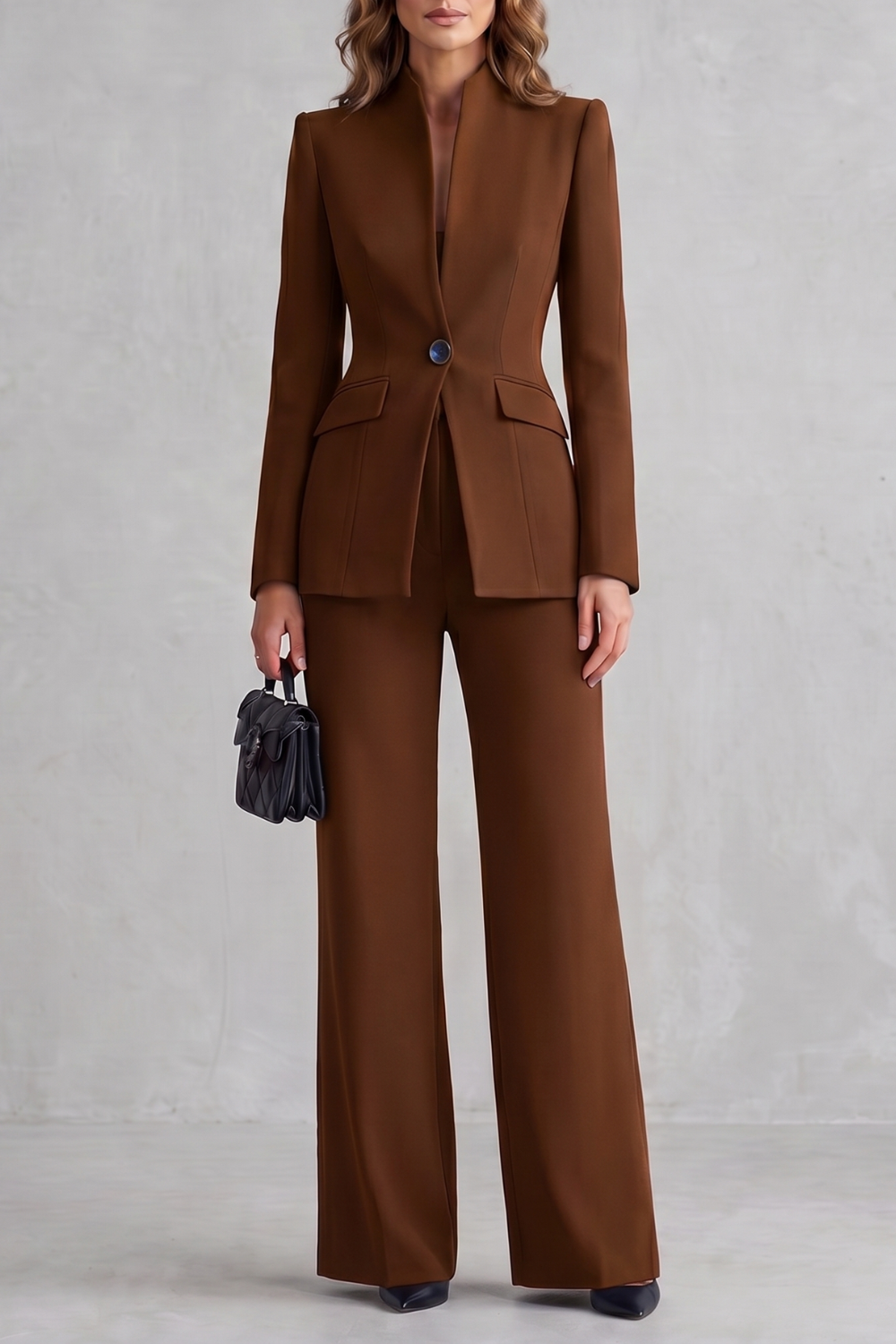 Montclairé – Sculpted tailoring – Trouser suit set