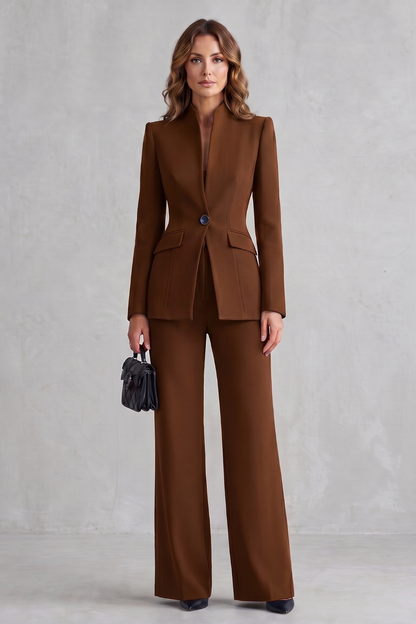 Montclairé – Sculpted tailoring – Trouser suit set
