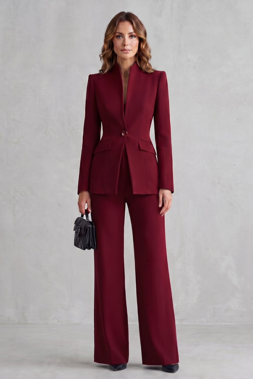 Montclairé – Sculpted tailoring – Trouser suit set