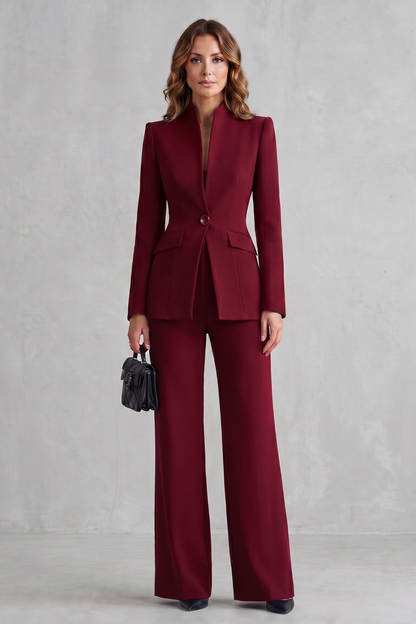 Montclairé – Sculpted tailoring – Trouser suit set