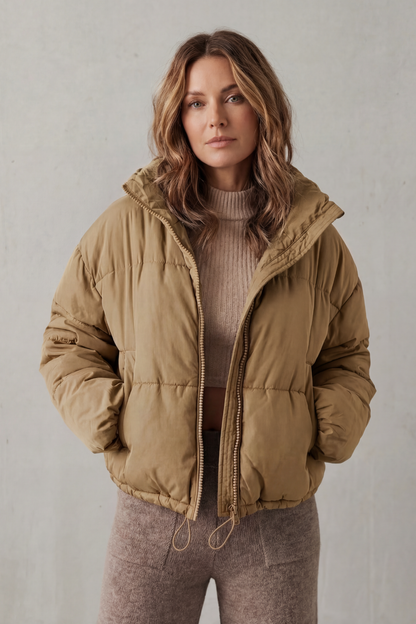 Savillonne – Quilted comfort – Cropped puffer jacket