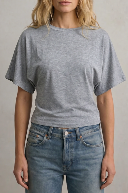 Seravelle – Sculpted waist elegance – Cropped top