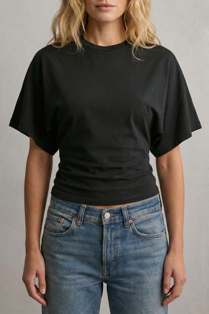 Seravelle – Sculpted waist elegance – Cropped top