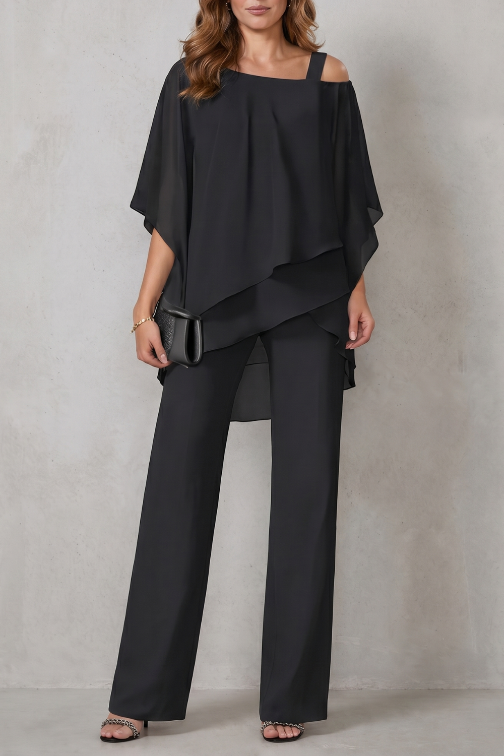 Seravine – Fluid layered elegance – Two-piece set