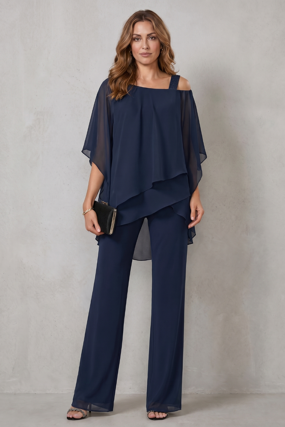 Seravine – Fluid layered elegance – Two-piece set